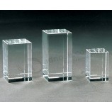 Blank Crystal Glass Block Cube Cheap Wholesale