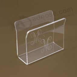Customized top quality Ad-167 Acrylic Clear Sign Menu Leaflet Holder
