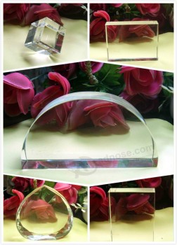Customized Crystal Glass Block Cheap Wholesale