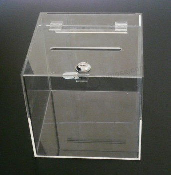 定制顶级品质透明亚克力展示柜商店展示盒