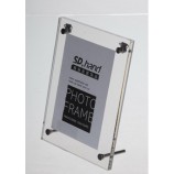 Customized top quality pH-106 Plexiglass Picture Frame Clear Acrylic Magnetic Photo Frame