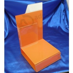 Wholesale Customized top quality Ad-178 Acrylic Clear Sign Menu Brochure Holder