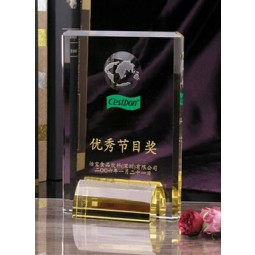 2018 China Style Personalized Crystal Achievement Shield Trophy Award Wholesale