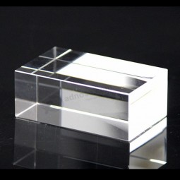 Cheap Custom Top Grade AAA K9 Crystal Block Cube for Souvenir