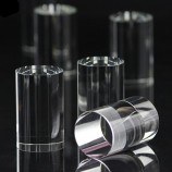 K9 cristal circulaire cylindre, colonne de cristal, pilier de cristal pas cher en gros