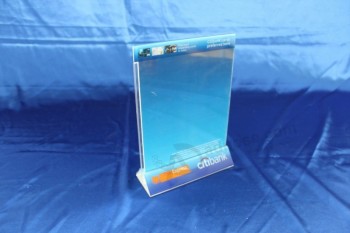 Wholesale Customized top quality Clear Acrylic Display Sign Stand