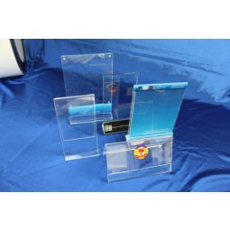 Wholesale Customized top quality Clear Acrylic Display Menu Stand