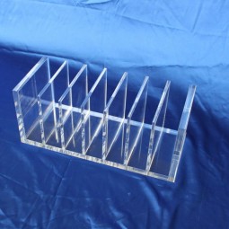 Wholesale Customized high-end Clear Desktop Acrylic Menu Stand Holder