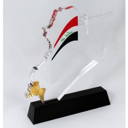 Wholesale Customized high-end Clear Acrylic Trophy Event Award Trophy