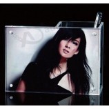 Wholesale Customized high-end pH-115 Clear Acrylic Magnetic Photo Picture Frame