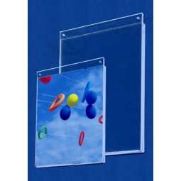 Wholesale Customized high-end pH-121 Clear Acrylic Wall Mount Photo Picture Frame
