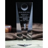 Venta caliente trofeo de cristal premios al por mayor barato
