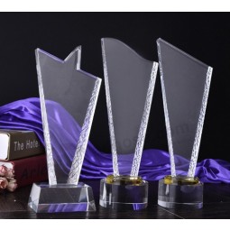 Elegant Crystal Trophy Awards for Souvenir Gift Cheap Wholesale