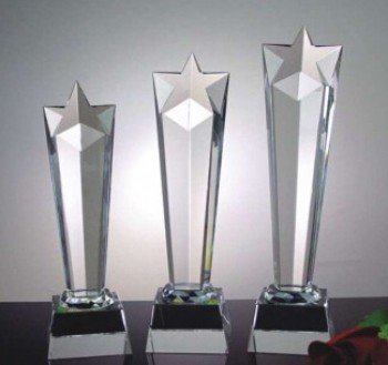 Crystal Trophy Award voor afgestudeerden/Verjaardag/Spel goedkope groothandel