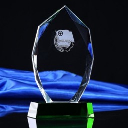 K9 Crystal Glass Award Trophy Plaque Cheap Wholesale