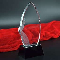 дешевые заказной кристалл пустой трофей награды 3d дизайн оптом