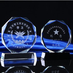 Premio de cristal del proveedor de China venta caliente del premio de cristal