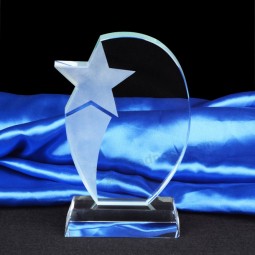 Star Shape Optical K9 Crystal Award Cheap Wholesale