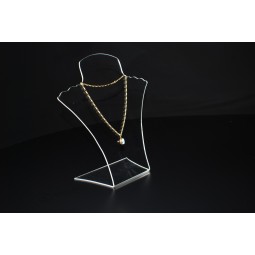 Wholesale Customized high-end Jd-102 Necklace Storage Box Acrylic Jewelry Display