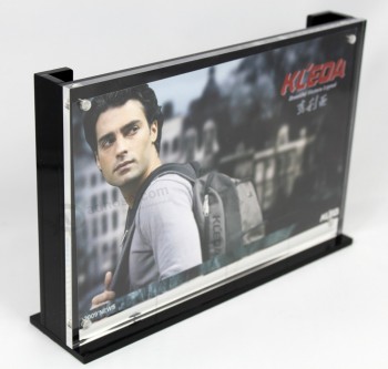 Al por mayor personalizado alto-End ad-125 clear acrylic pCalienteo frame.