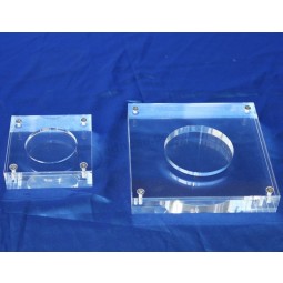 Wholesale Customized high-end Clear Acrylic Display Stand Coin Holder