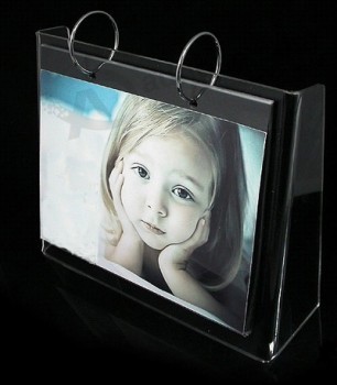 En gros personnalisé haut-Fin ad-126 cadre pChaudo acrylique transparent
