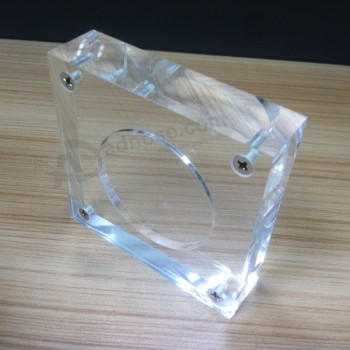 Wholesale Customized high-end Clear Acrylic Display Stand Coin Stand