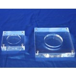 Wholesale Customized high-end Clear Acrylic Magnetic Coin Display Stand Holder