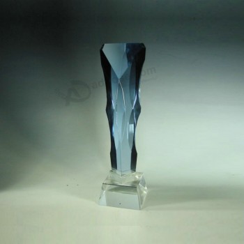 批发定制顶级品质ad-224透明激光雕刻亚克力奖杯