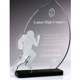 Wholesale customized high quality Clear Acrylic Trophy Event Award Trophy for Dancer with your logo