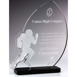 Wholesale customized high quality Clear Acrylic Trophy Event Award Trophy for Dancer with your logo