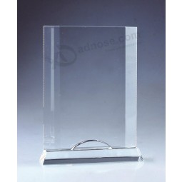 Promotion High Quality Clear Glass Crystal Award Trophy Wholesale