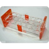 Wholesale customized high quality Clear Desktop Acrylic Cosmetic Stand with your logo