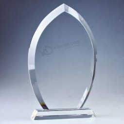 Wholesale Souvenir Gift Custom Logo Crystal Glass Award Trophy