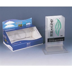 Wholesale customized high quality Clear Desktop Acrylic Stand Cosmetic Organizer with your logo