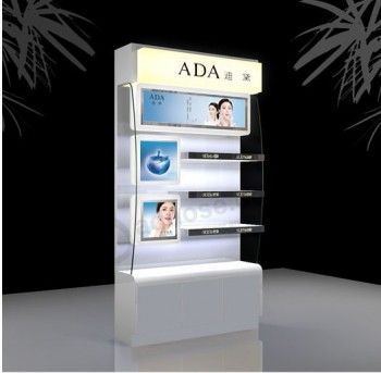 Wholesale customized high quality Clear Desktop Acrylic Rack Cosmetic Organizer with your logo