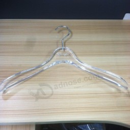 Wholesale customized high quality Clear Color Home Cloth Coat Acrylic Hanger