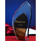 Commercio all'ingrosso di trofei premio premio personalizzato cristallo trasparente