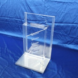 Wholesale customized high quality Clear Color Acrylic Exhibition Stand