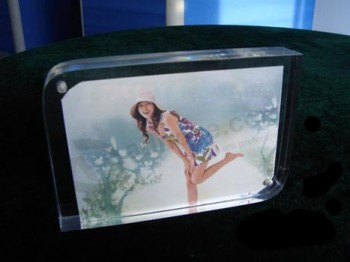 Wholesale customized high quality New Clear 4X6 Picture Magnetic Transparent Acrylic Photo Frame