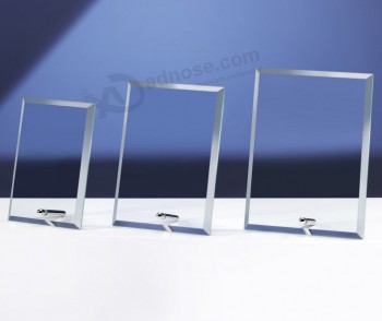 Goedkope glas awards glas plaque fabriek groothandel
