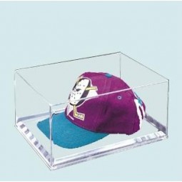Wholesale customized high quality Transparent Color Acrylic Hat Display