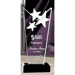Glass Star Plaque, Blank Star Glass Trophy Awards Cheap Wholesale
