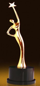 Oscar statuette ange aile retour cadeaux trophée pas cher en gros