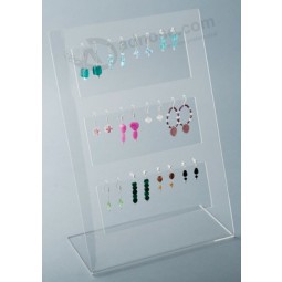 Wholesale customized high quality Transparent Color Acrylic Display Stand Jewelry Organizer