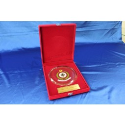 En gros personnalisé de haute qualité laser gravé souvenir cadeau clair acrylique trophée à-145