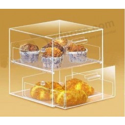 Wholesale customized high-end Supermarket Store Exhibition Show Retail Clear Acrylic Display Box