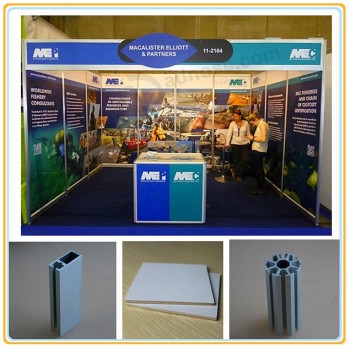 Usine direct personnalisé vente chaude aluminium stand d'exposition/Stand d'affichage standard