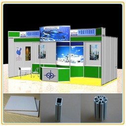 Fábrica direta personalizado venda quente alumínio modular estande de exposição/Feira de comércio estande justo