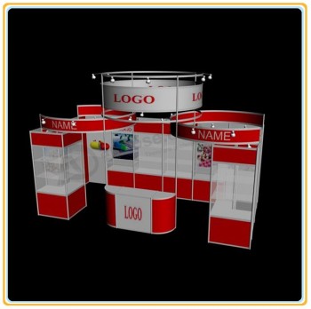 Factory direct sale top high quality Aluminum Customized Modular Exhibition Booth Stand Display Booth
